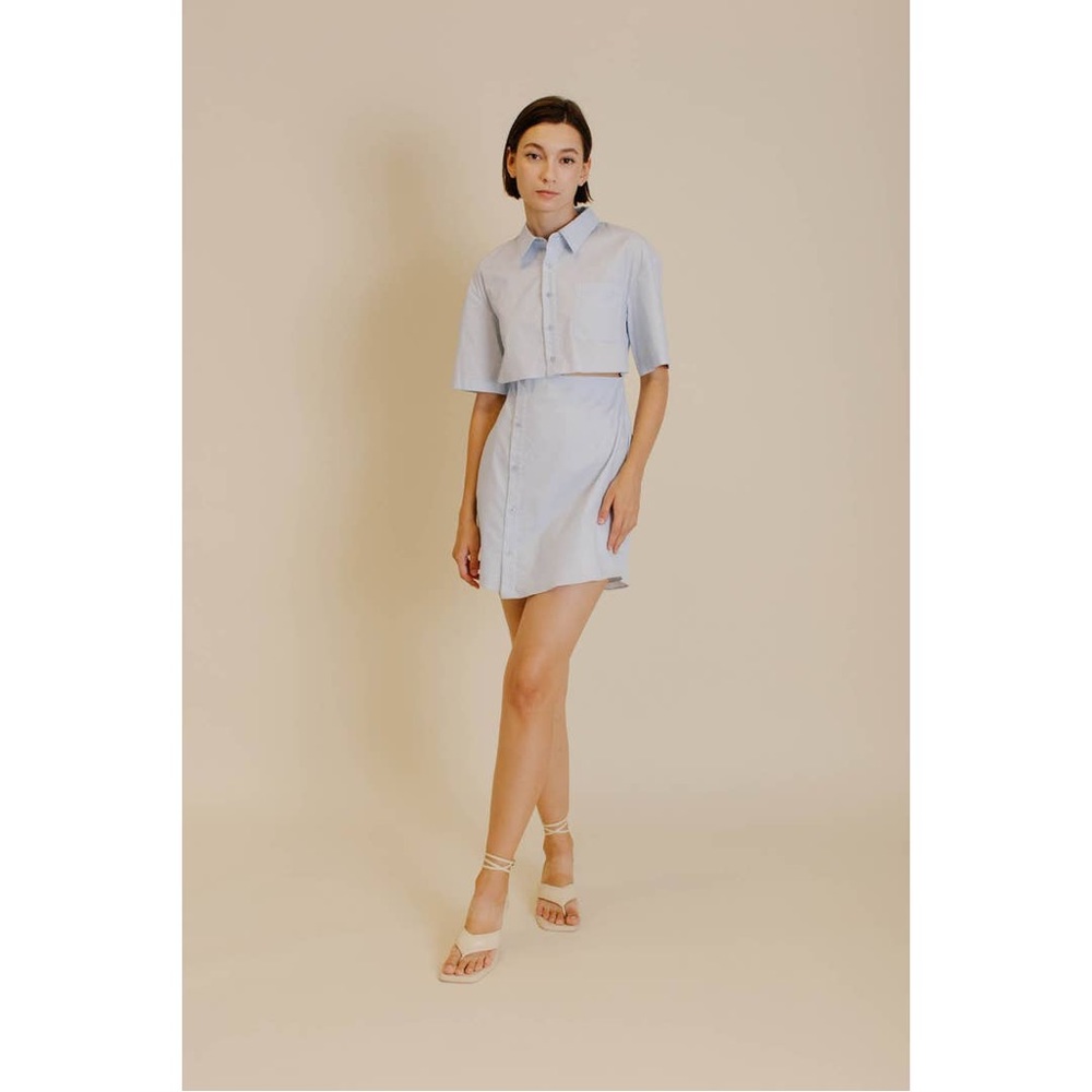 Aureum The Label White Cut Out Dress